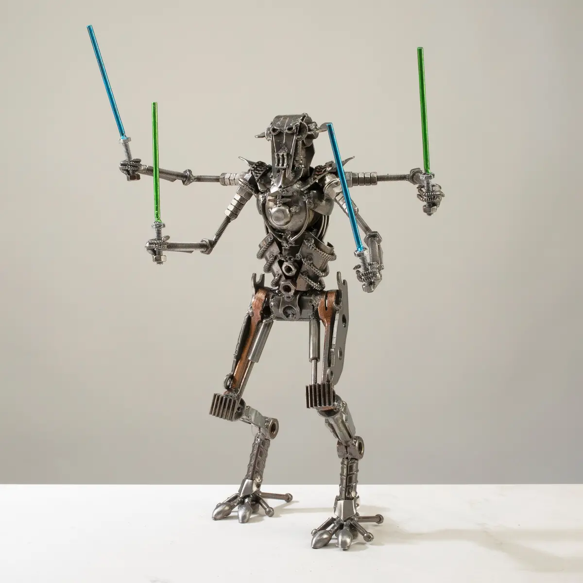 General Grievous Star Wars Inspired Recycled Metal Sculpture 1