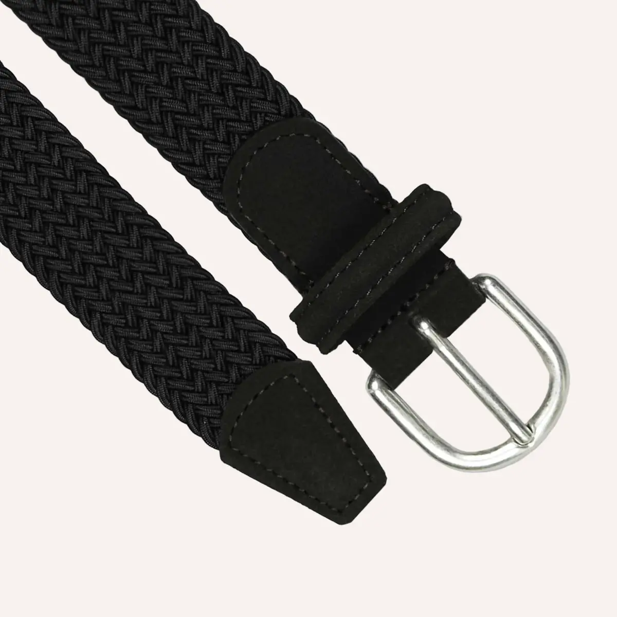 Brown Textile Woven Belt 1