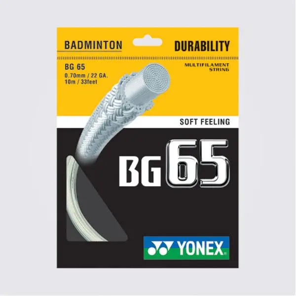 Yonex Bg65 Badminton String Set (10M) 1