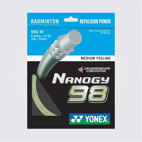 Yonex Nanogy 98 Badminton String Set (10M) 1