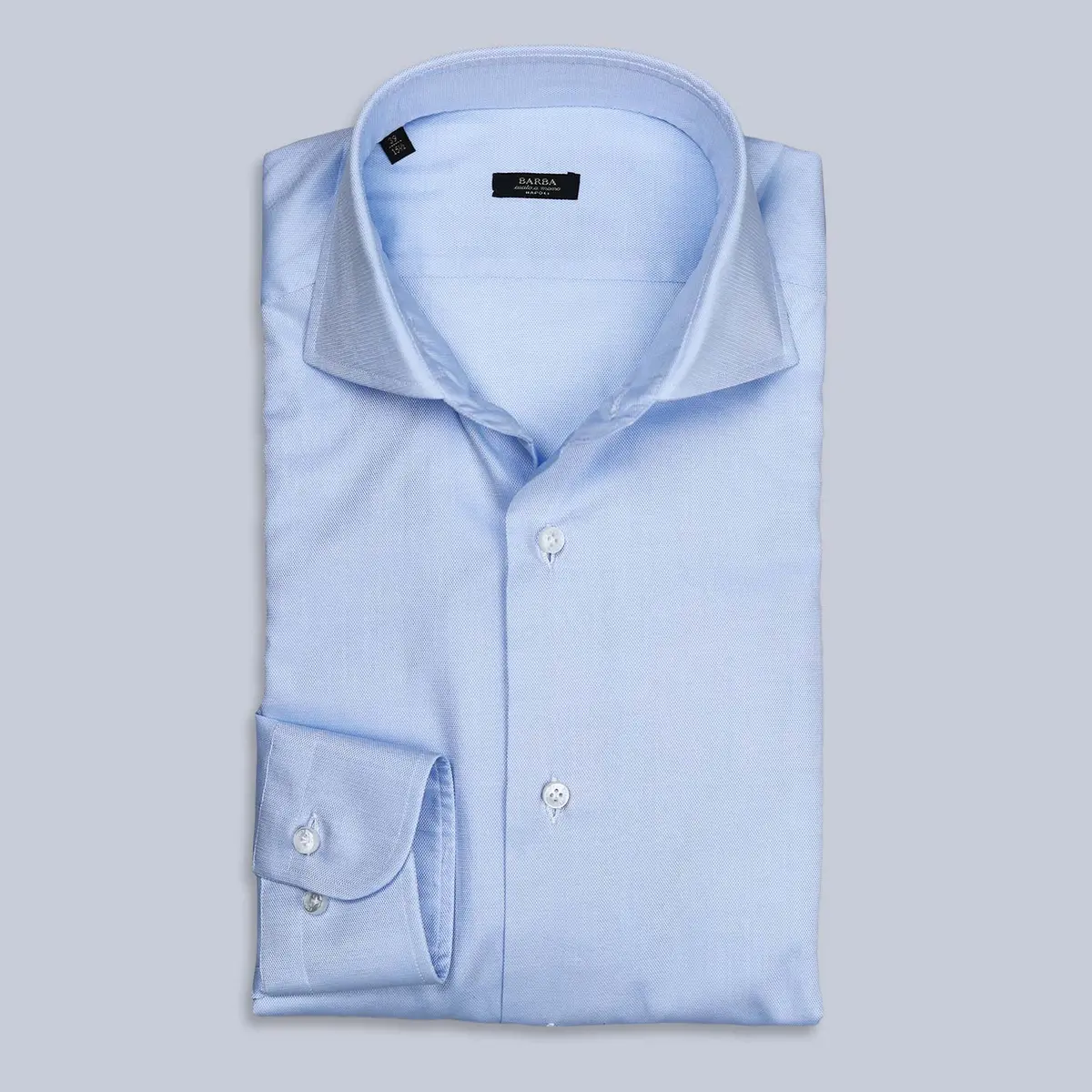 Light Blue Royal Oxford Slim Cutaway Shirt9 1