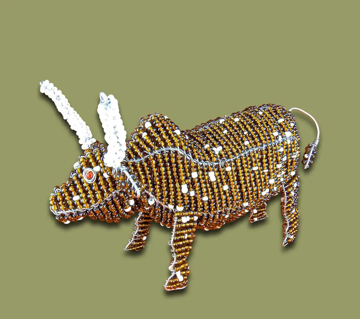 Nguni Cow Beaded 1