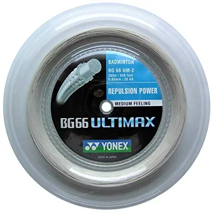 Yonex Bg66 Ultimax Badminton String Reel (200M) 1