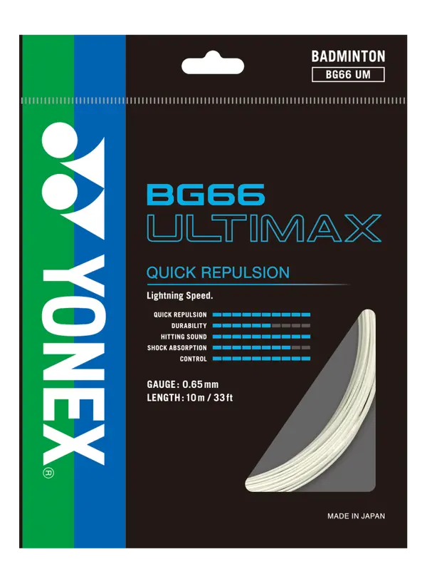 Yonex Bg-66 Ultimax Badminton String Set (10M) 1