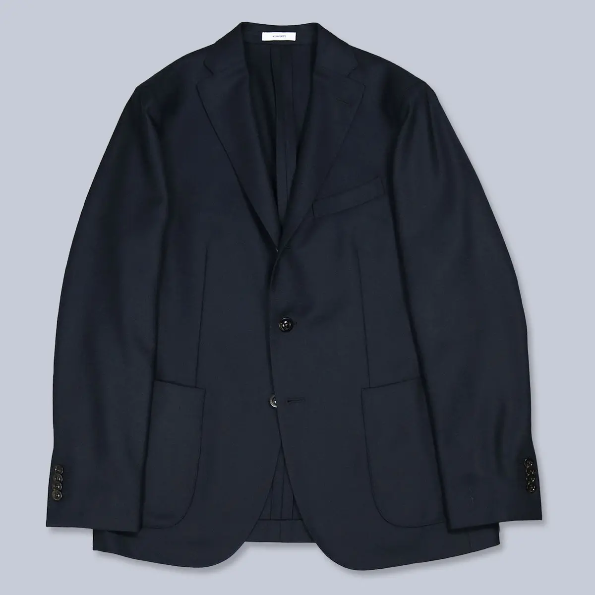 Navy Virgin Wool Blazer 1