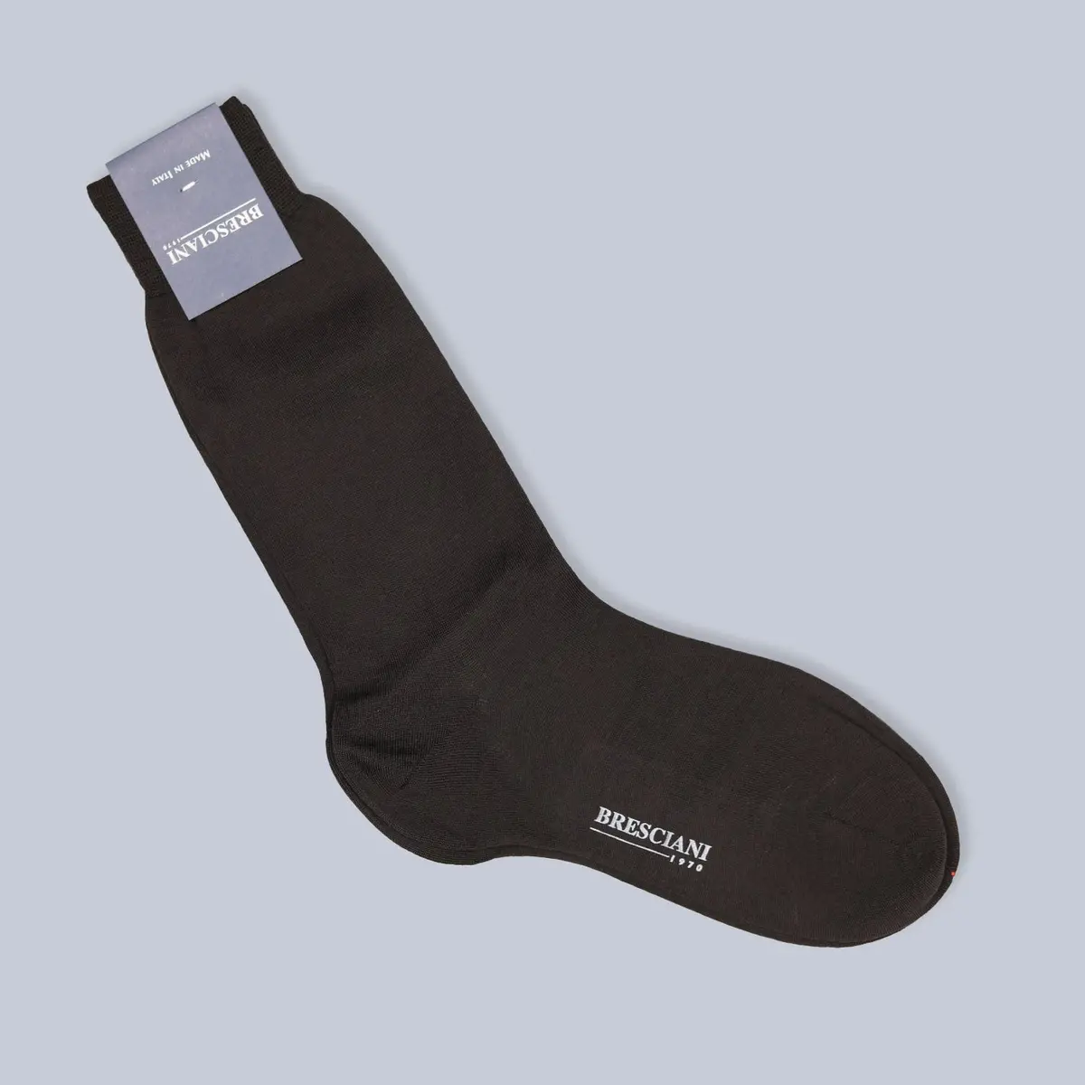 Brown Wool Blend Ankle Length Socks 1