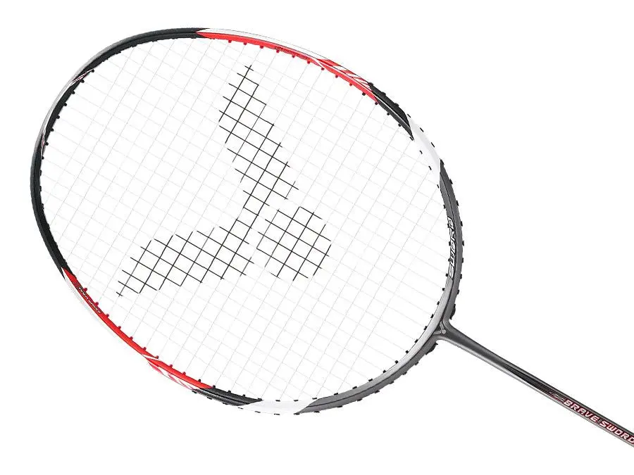 Victor Brave Sword 12N Badminton Racket (Black/Red) 1