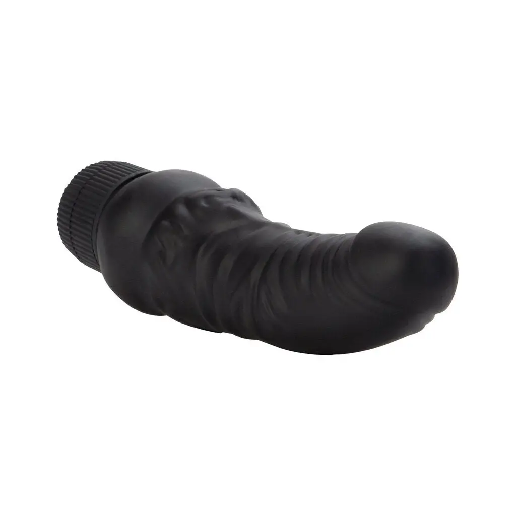 Black Velvet Veined Dong - Black 2