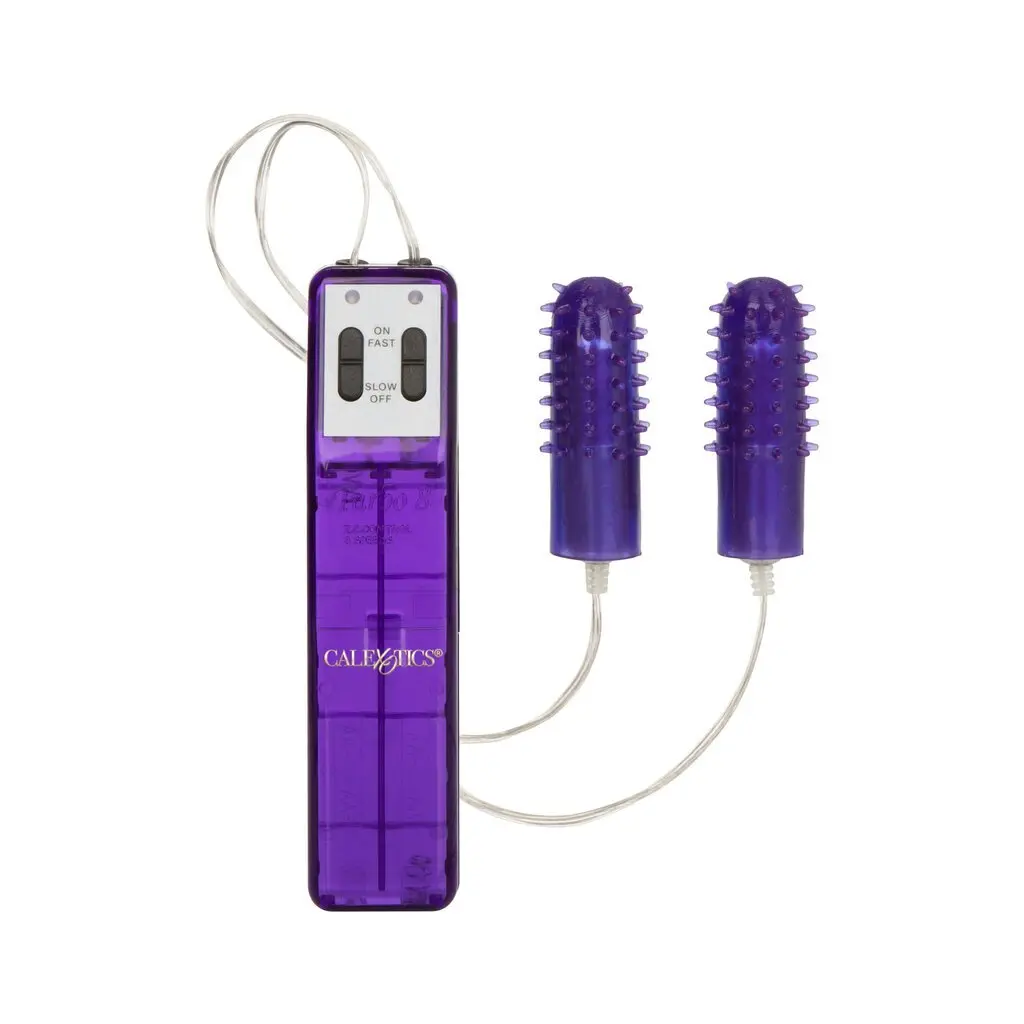 Pocket Exotics Turbo 8 Accelerator Double Bullets - Purple 1