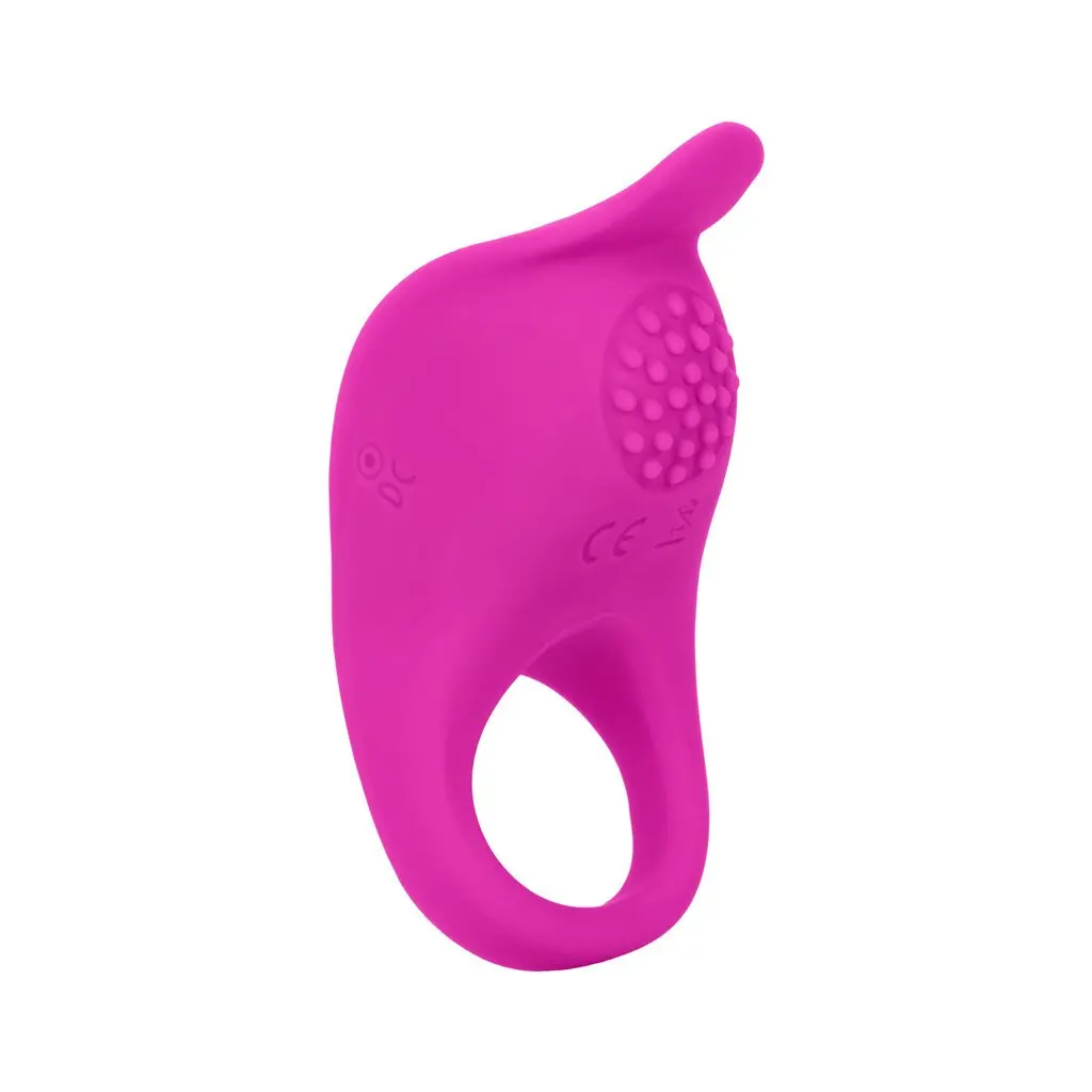 Silicone Rechargeable Teasing Enhancer - Pink 1