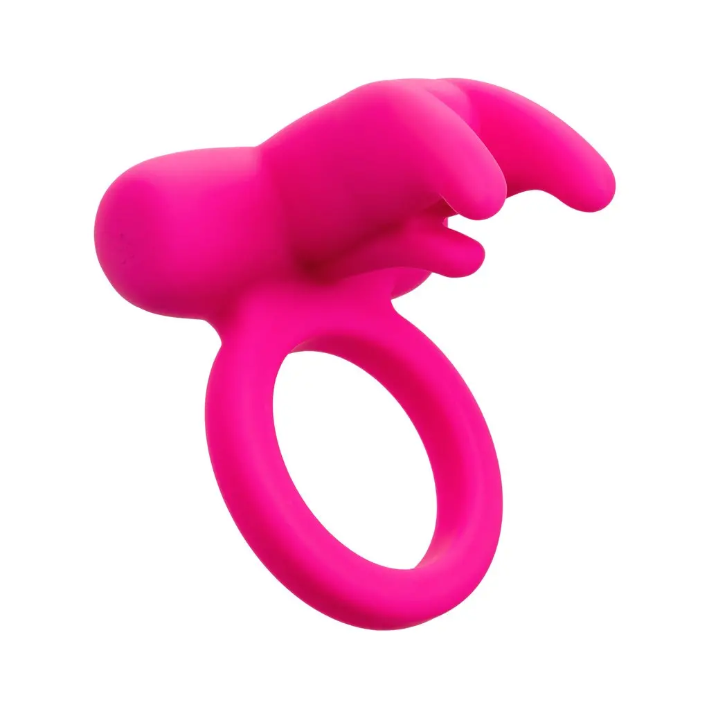 Silicone Rechargeable Triple Clit Flicker - Pink 1