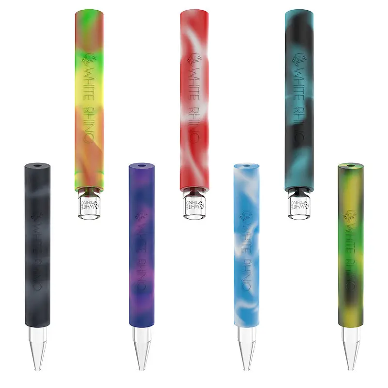 Rotate™ Chillum To Straw Assorted Color - Quartz Glass Tip 1