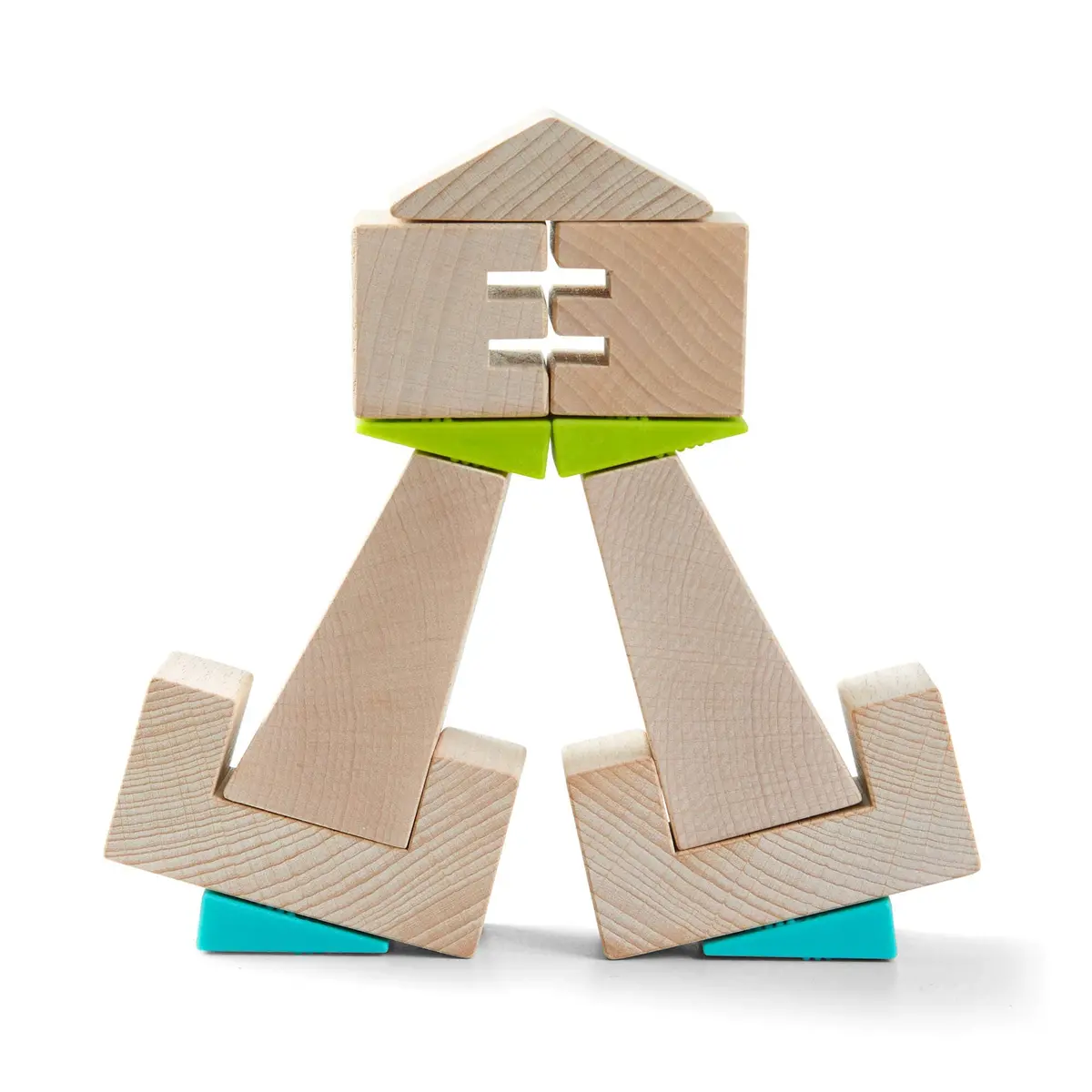 Crooked Towers Wooden Blocks 1