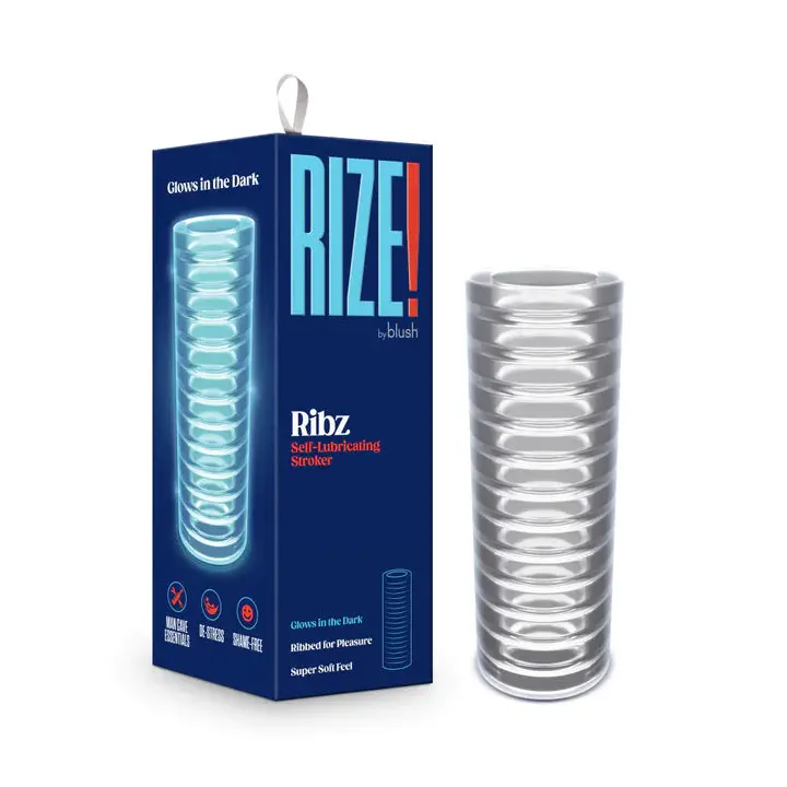 Rize - Ribz - Glow In The Dark Self-Lubricating Stroker 1