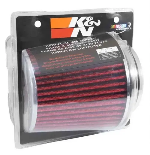 Rg-1001Rd Filtro Corto De Aire K&N Universal Tipo Hongo Adaptable A 3 3.5 Y 4 Largo: 5.5 Pulgadas 1