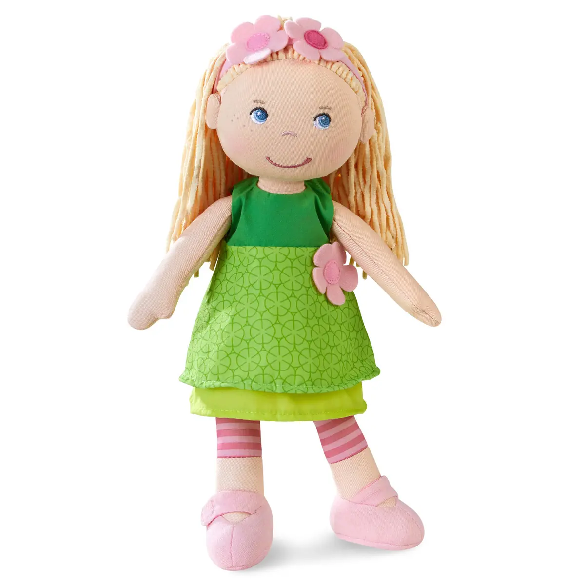Soft 12" Doll Mali With Blonde Hair 1