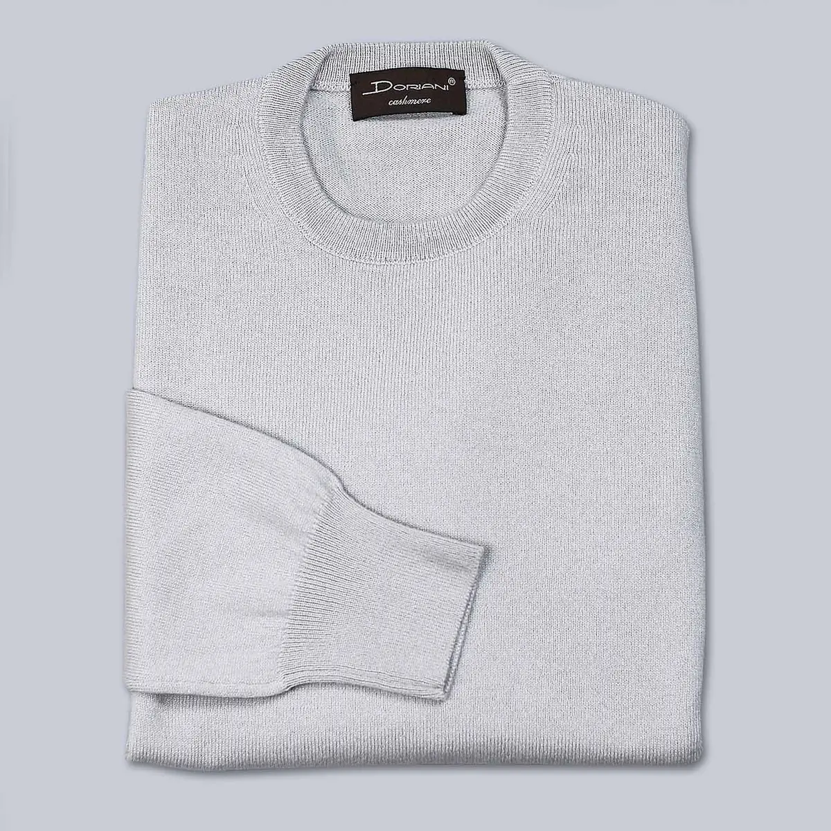 Dove Grey Cashmere Sweater 1