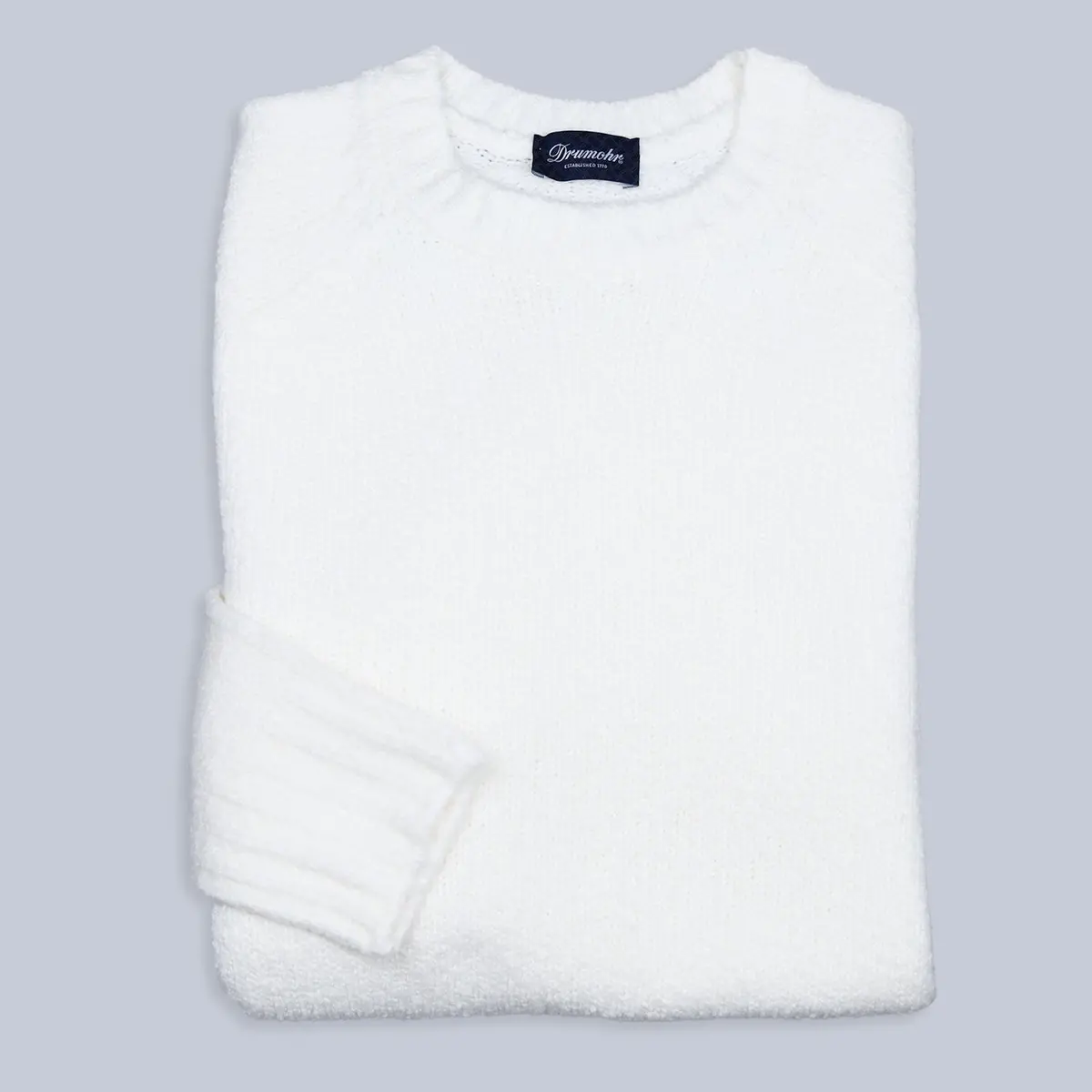 Off-White Merino Wool Bouclé Sweater 1