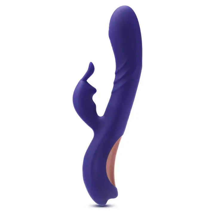Harper 8.75 Inch G Spot Clitoral Dual Stimulation Silicone Rabbit 1