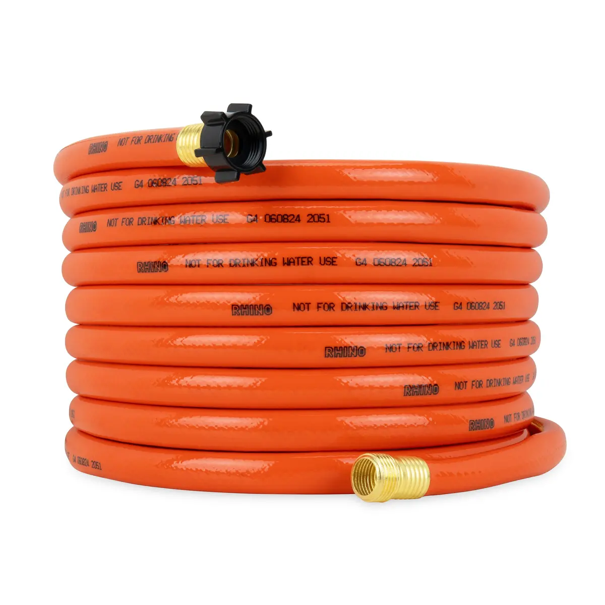 Rhino 25', Clean Out Gray/Black Water Hose, 5/8" Id 1