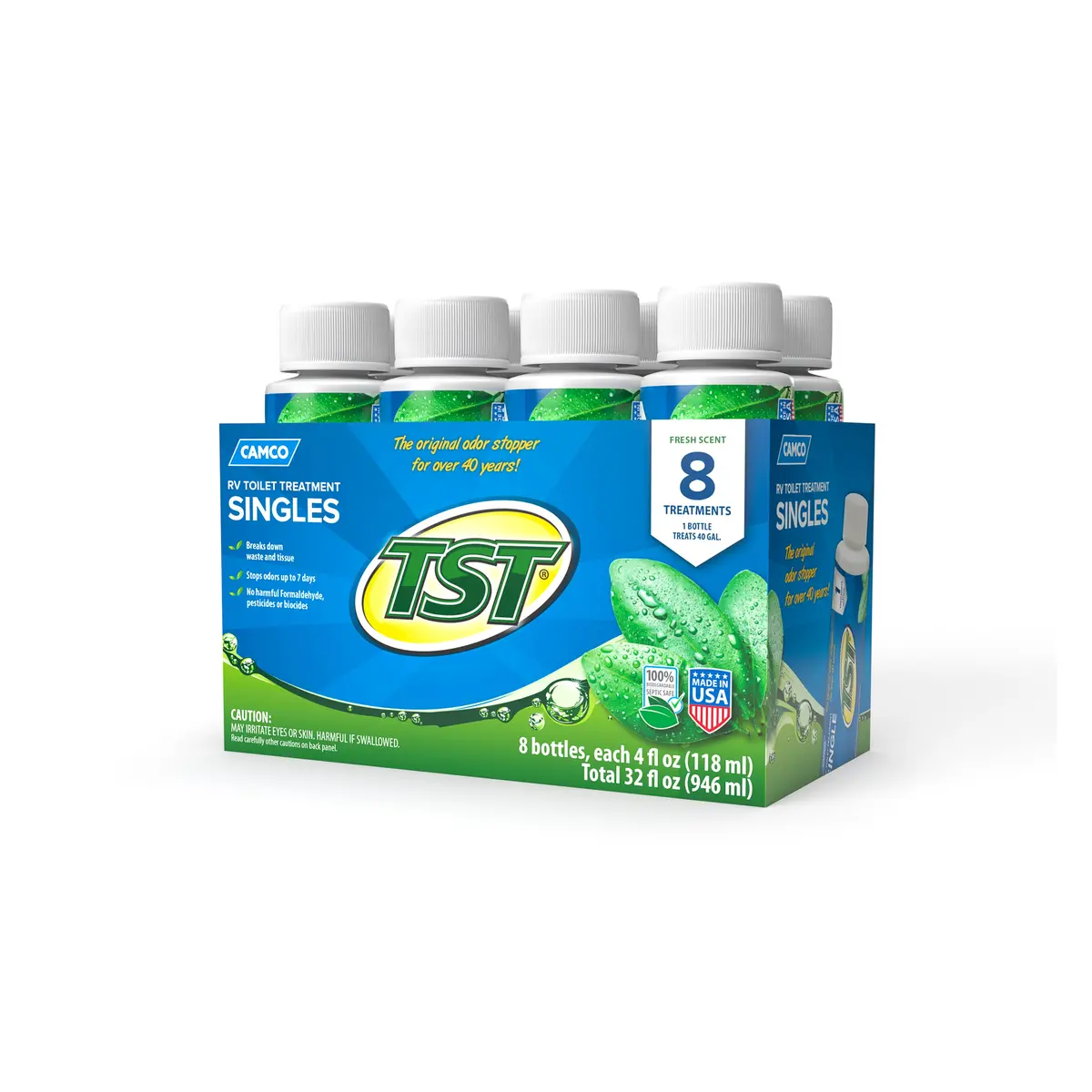 Tst Fresh Scent Singles - 8-4Oz Bottles Per Box 1