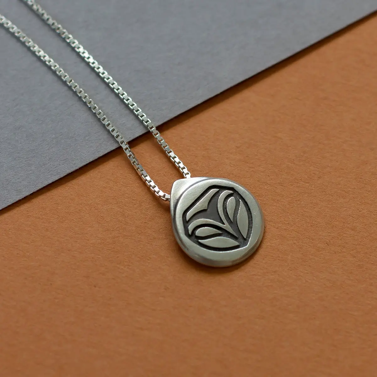 Engraved Owl Pendant 1