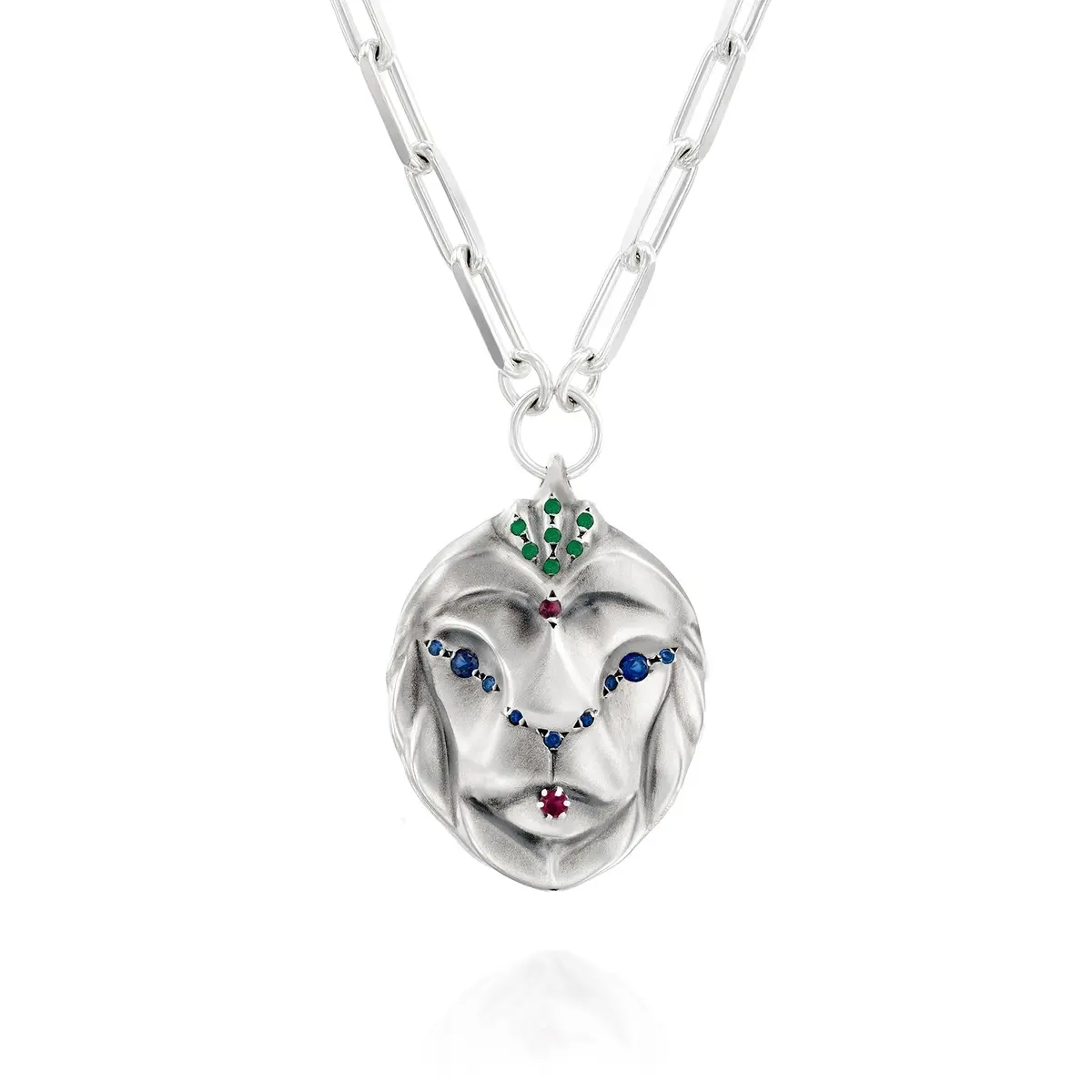 Multicolor Glamorous Lion Necklace 1