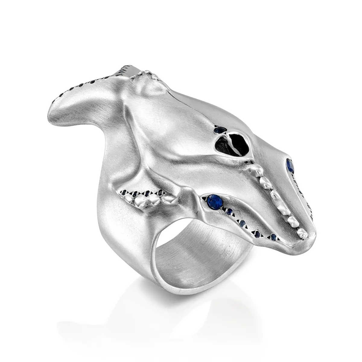 Majestic Blue Whale Ring 1