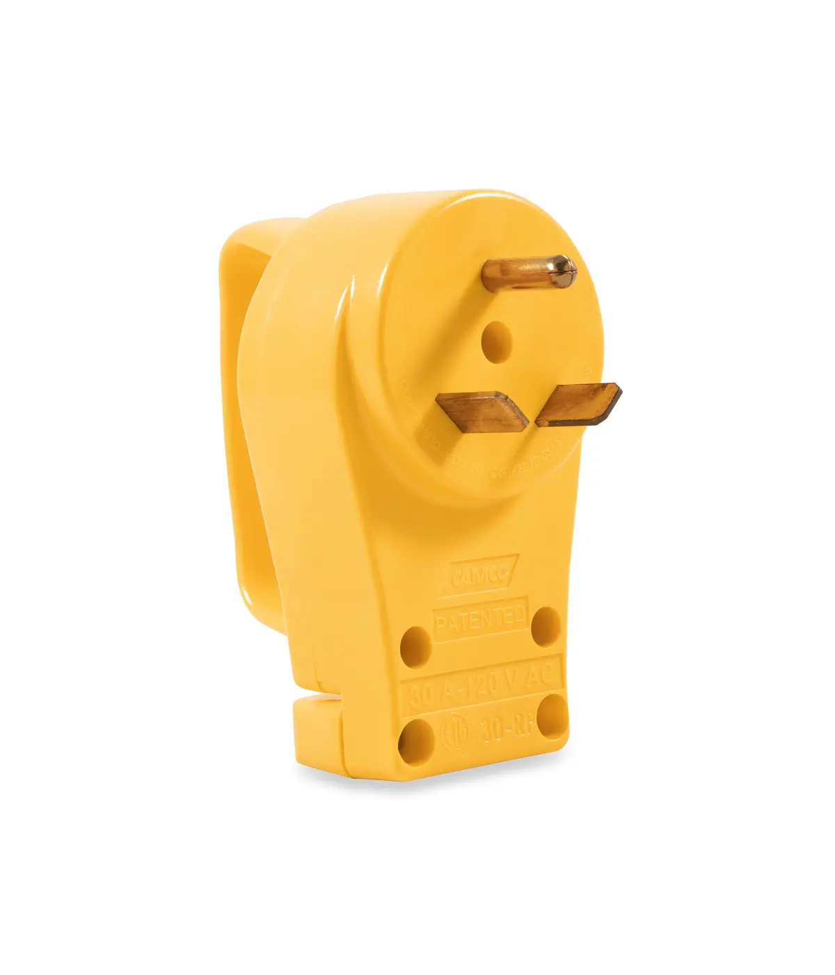 Powergrip - Plug Male Repl 30A 125V/3750W(E/F)(Clam)Cetlus 1