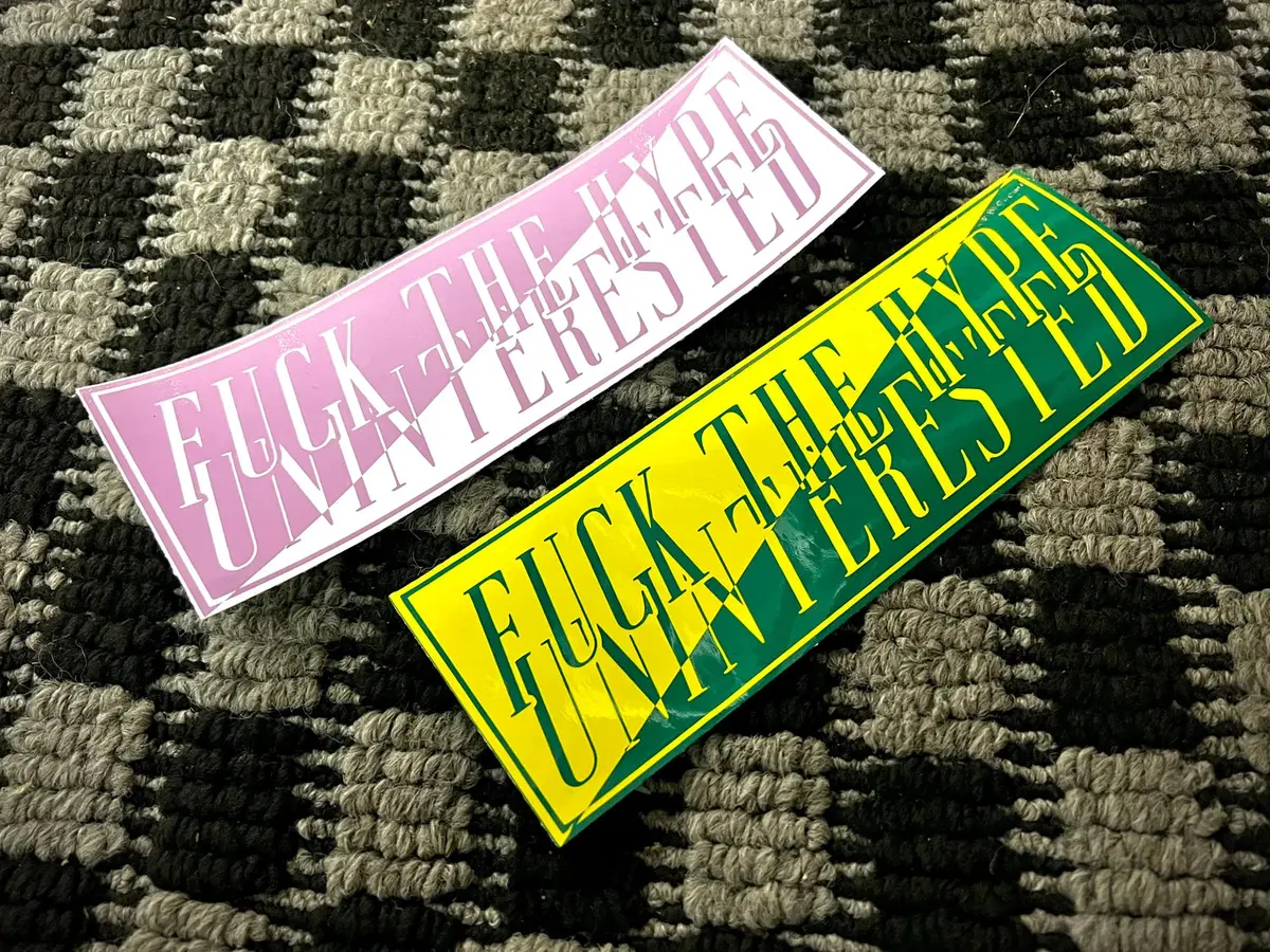 Fuck The Hype - Slap Sticker 1