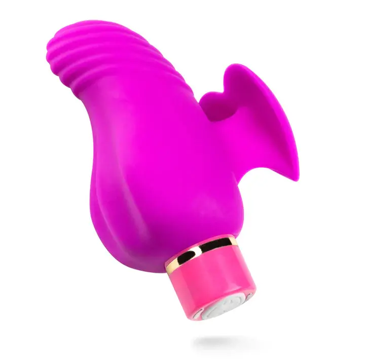 Aria Erotic Af Curved Plum 3.25-Inch Vibrating Rechargeable Mini Vibrator 1
