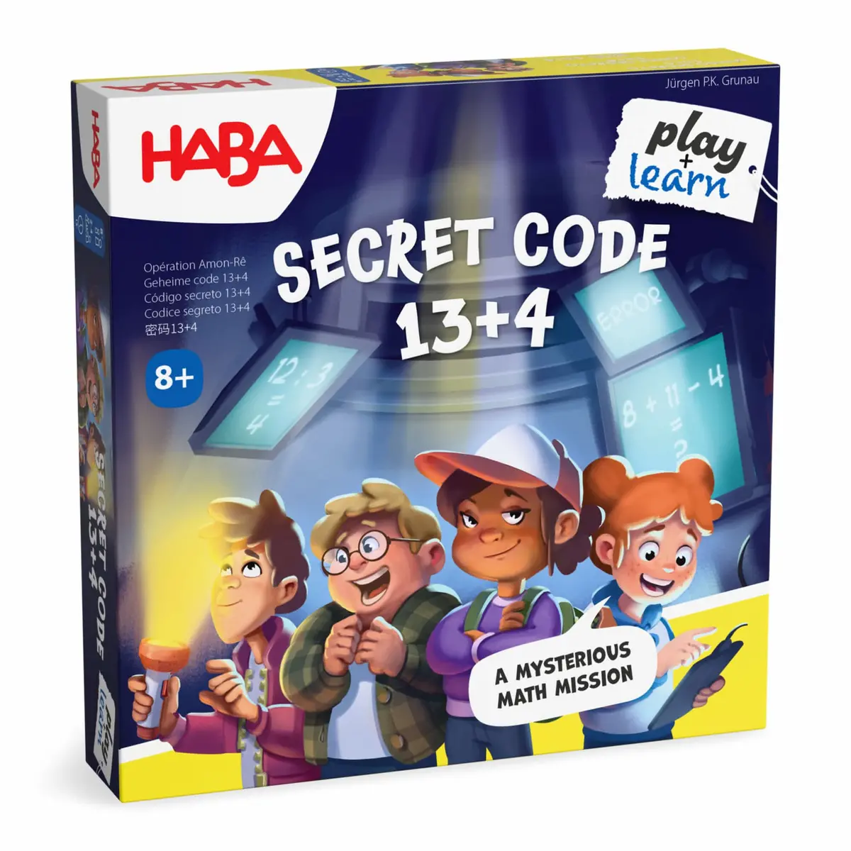 Secret Code 13+4 Math Game 1