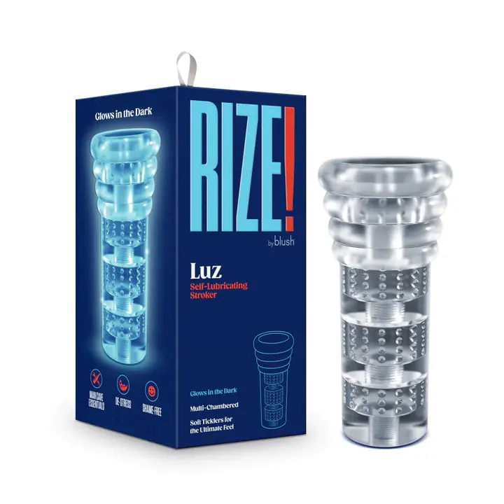 Rize - Luz - Glow In The Dark Self-Lubricating Stroker 1