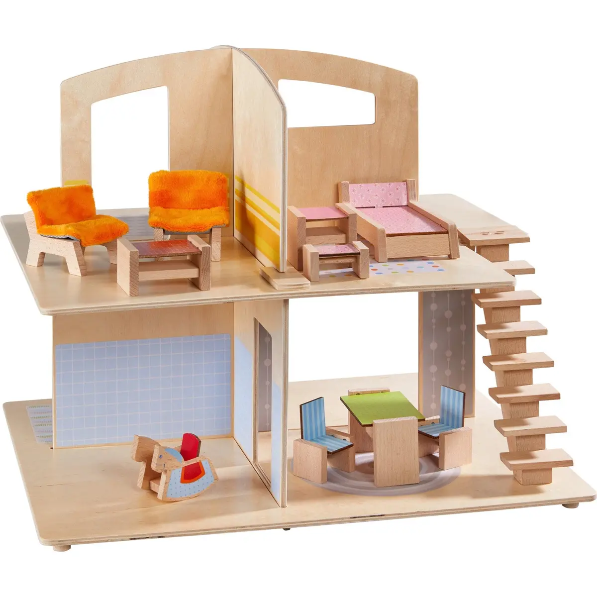 Little Friends Dollhouse Town Villa With Furniture 1