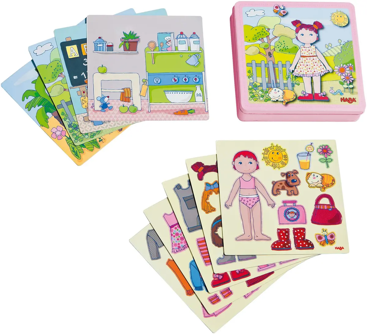 Dress-Up Doll Lilli Magnetic Game 1