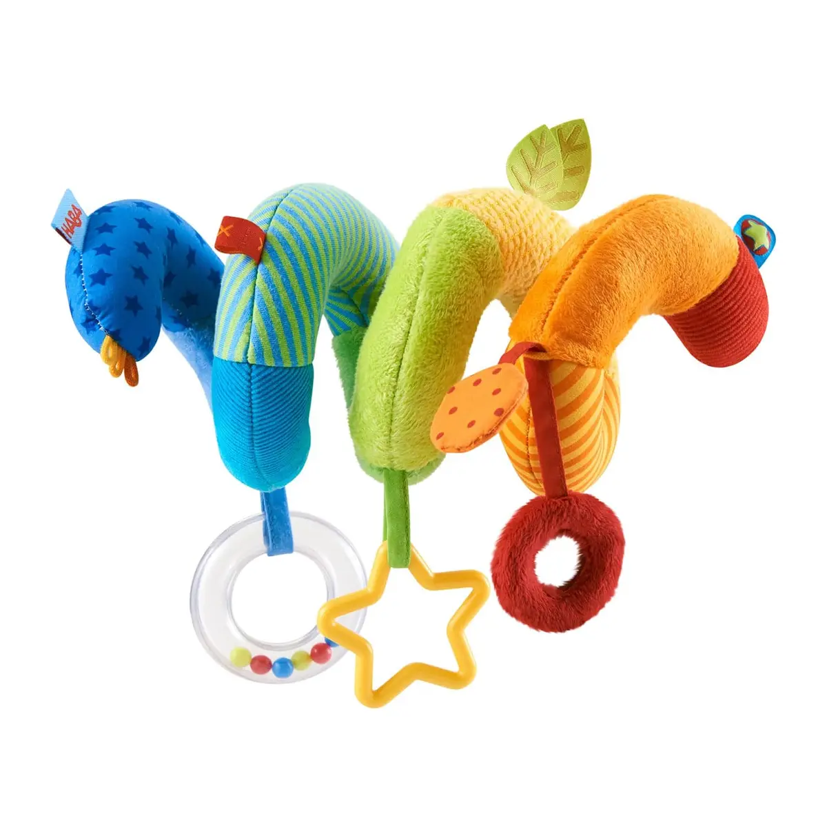 Rainbow Activity Spiral Stroller & Car Seat Toy 1
