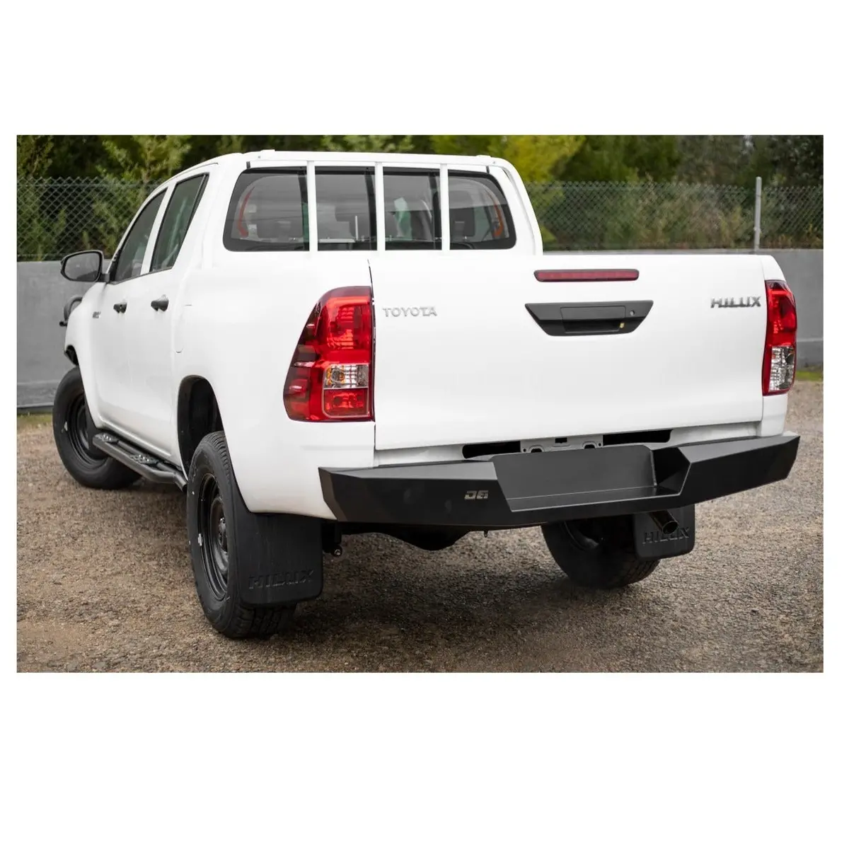 Ex617ff Lona Enrollable Para Toyota Hilux Revo Con Reja 2016+ 1