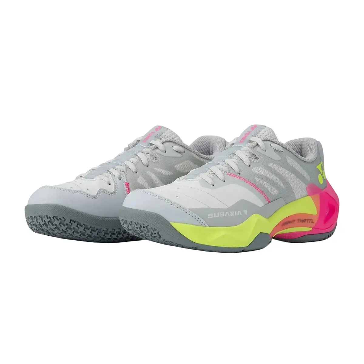 Yonex Subaxia Gt Women's Badminton Shoes (Light Gray) 2026 1