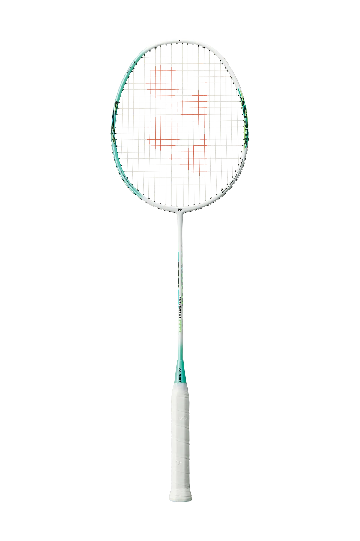 Yonex Astrox 01 Feel Badminton Racket (White/Mint) 1