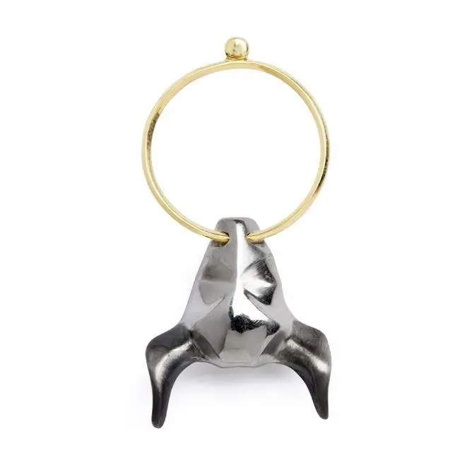 Gold Bull Earring 1