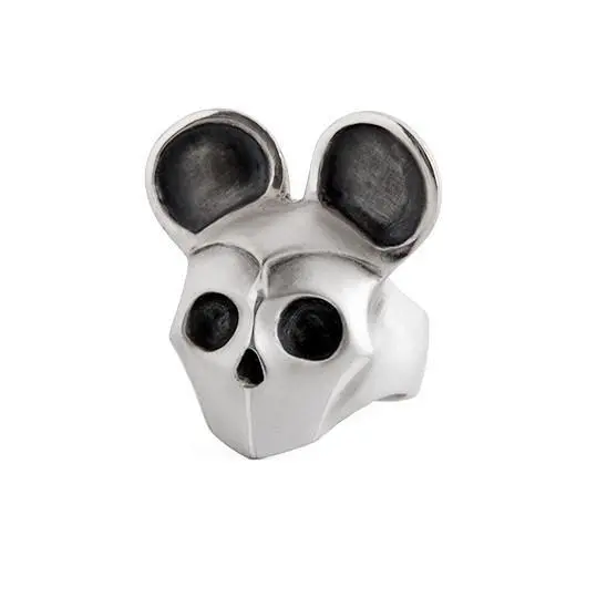 Skull Ring With Mouse Ears 1
