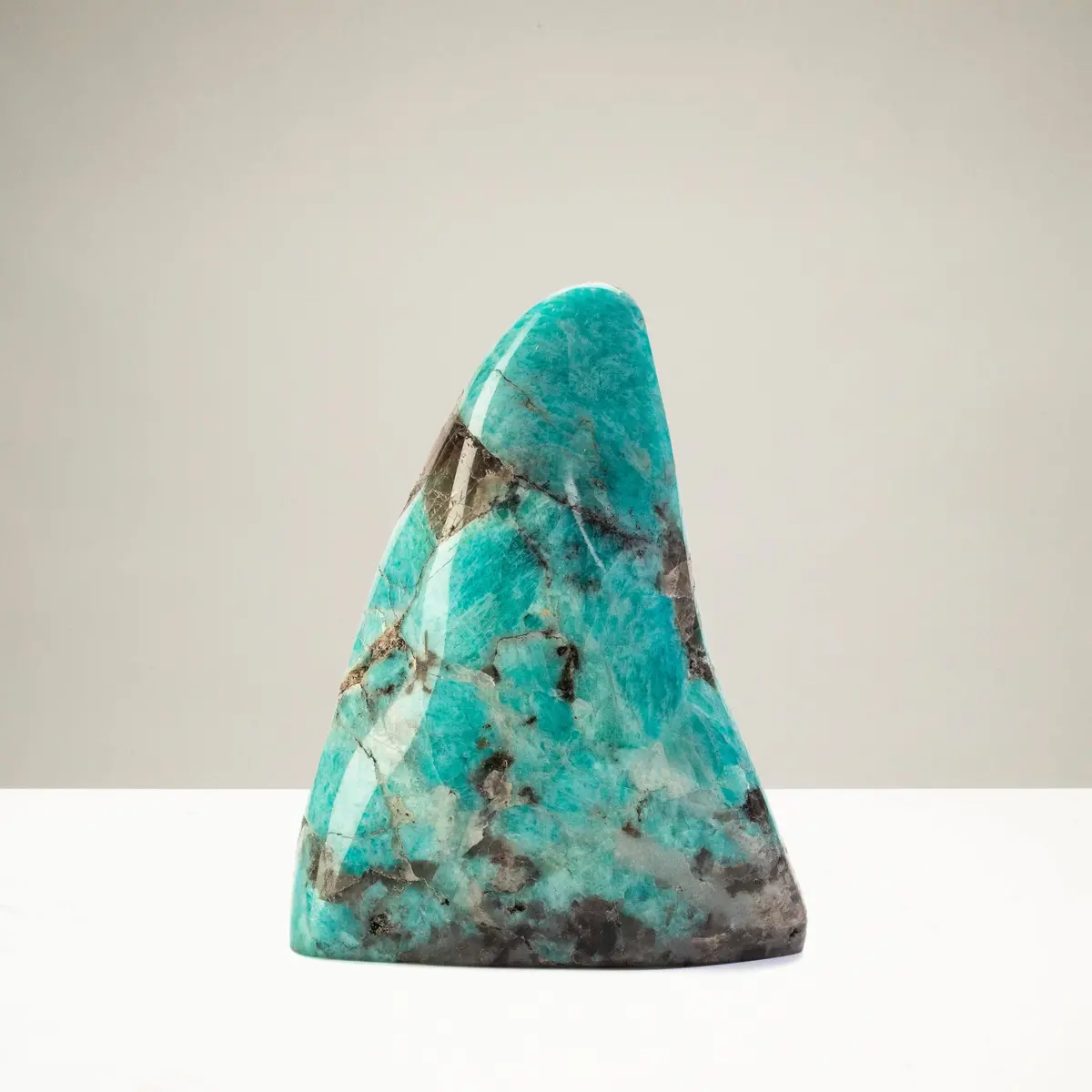Amazonite Freeform Cut Base - 4" / 1,275G 1
