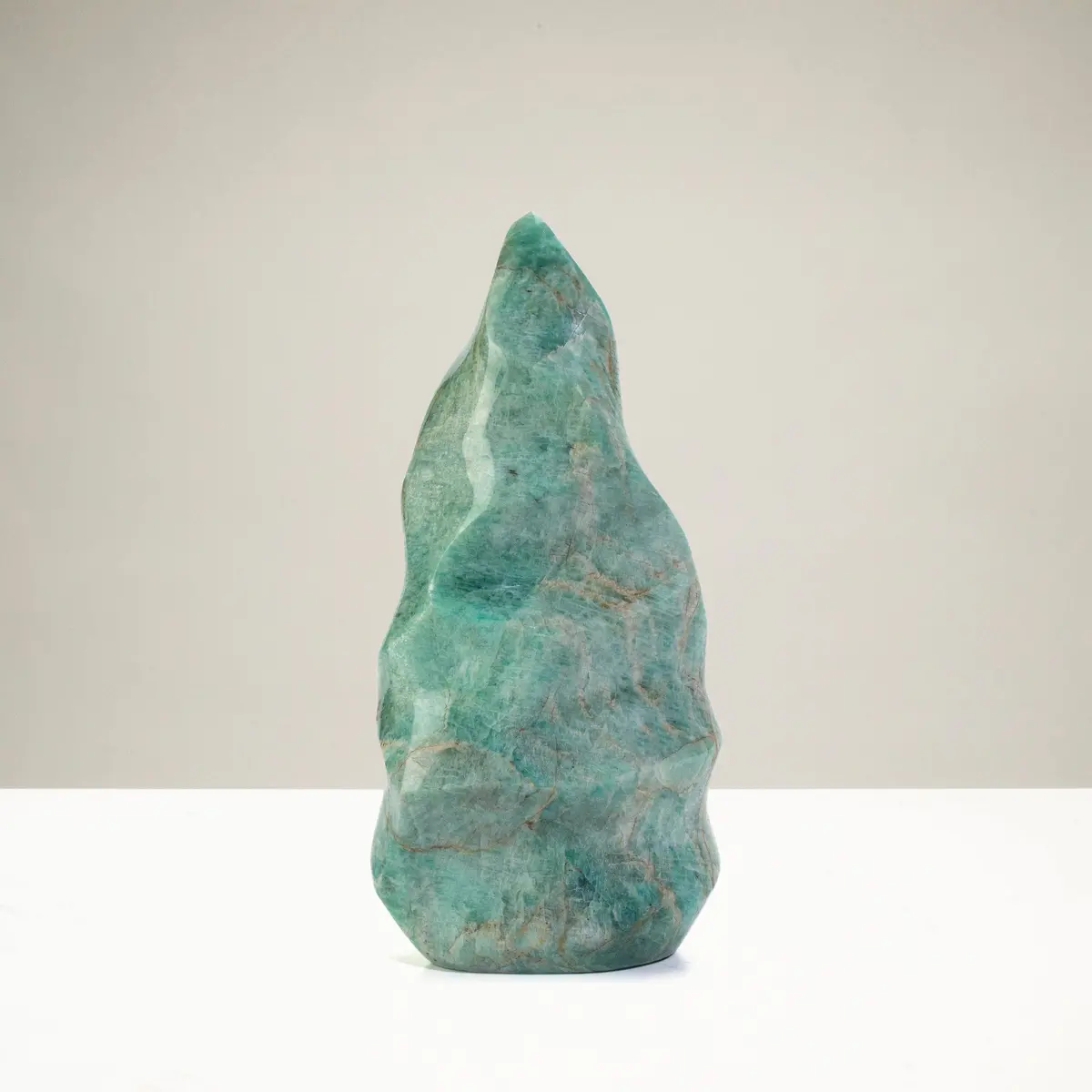 Amazonite Twist Flame - 10" / 3,100G 1