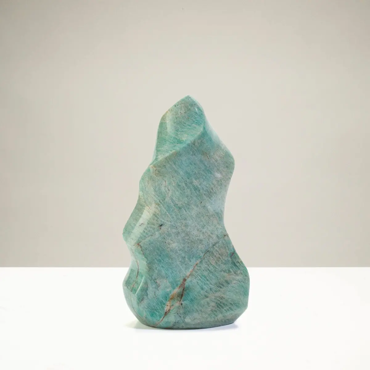 Amazonite Twist Flame - 6" / 875G 1