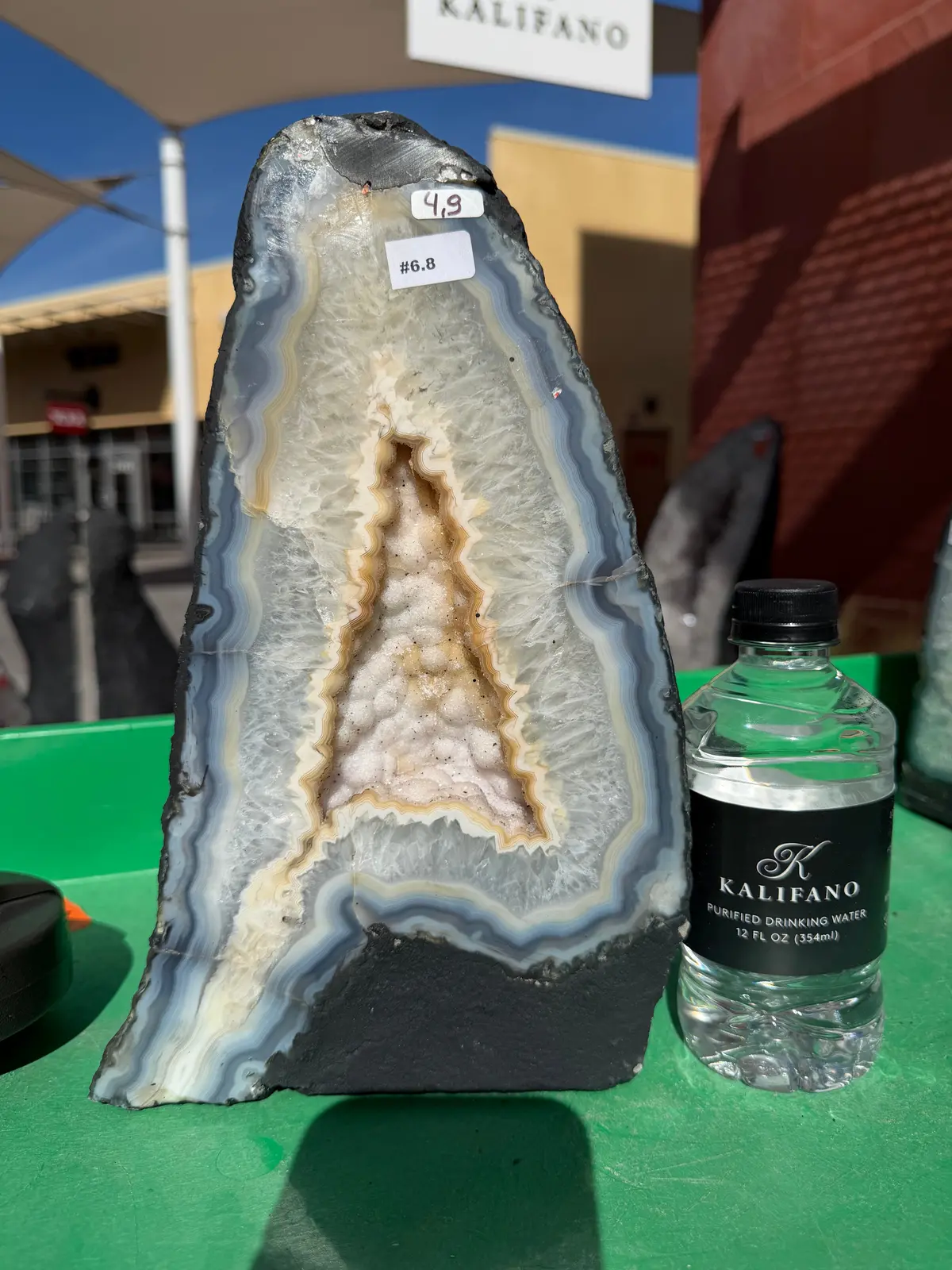 Amethyst Geode Cathedral From Brazil - 11" / 11 Lbs 1