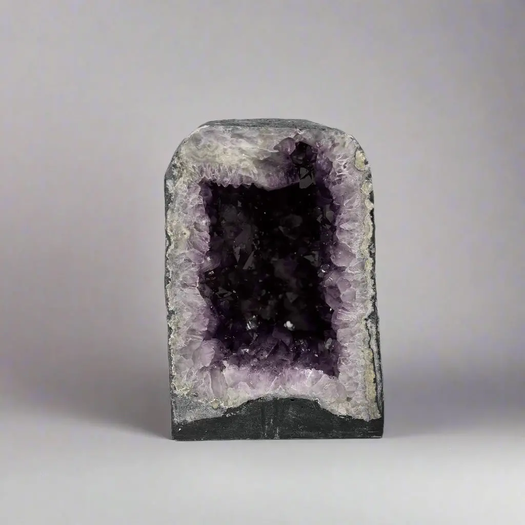 Amethyst Geode Cathedral From Brazil - 12" / 30 Lbs 1