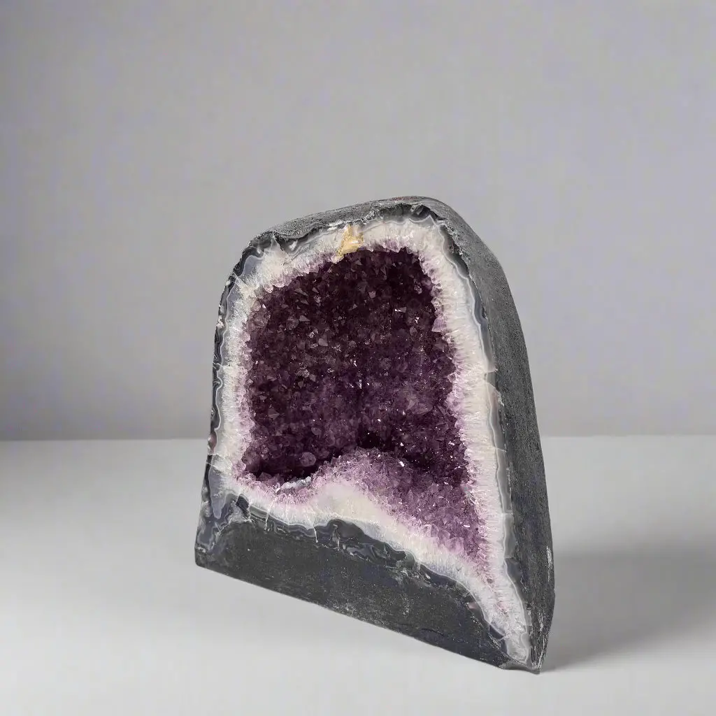 Amethyst Geode Cathedral From Brazil - 12" / 43 Lbs 2