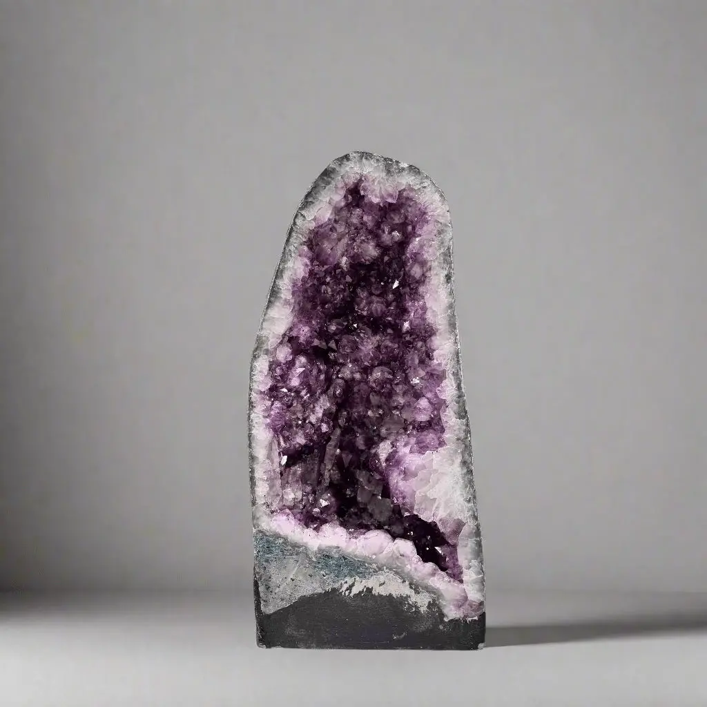 Amethyst Geode Cathedral From Brazil - 20" / 60 Lbs 1