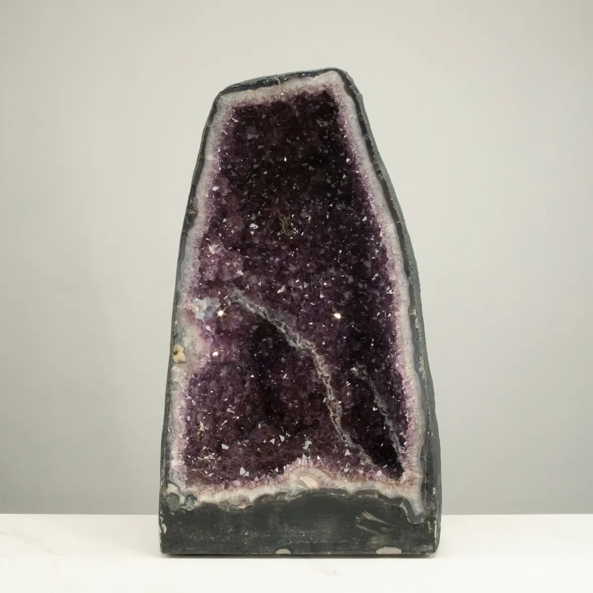 Amethyst Geode Cathedral From Brazil - 22" / 90 Lbs 1