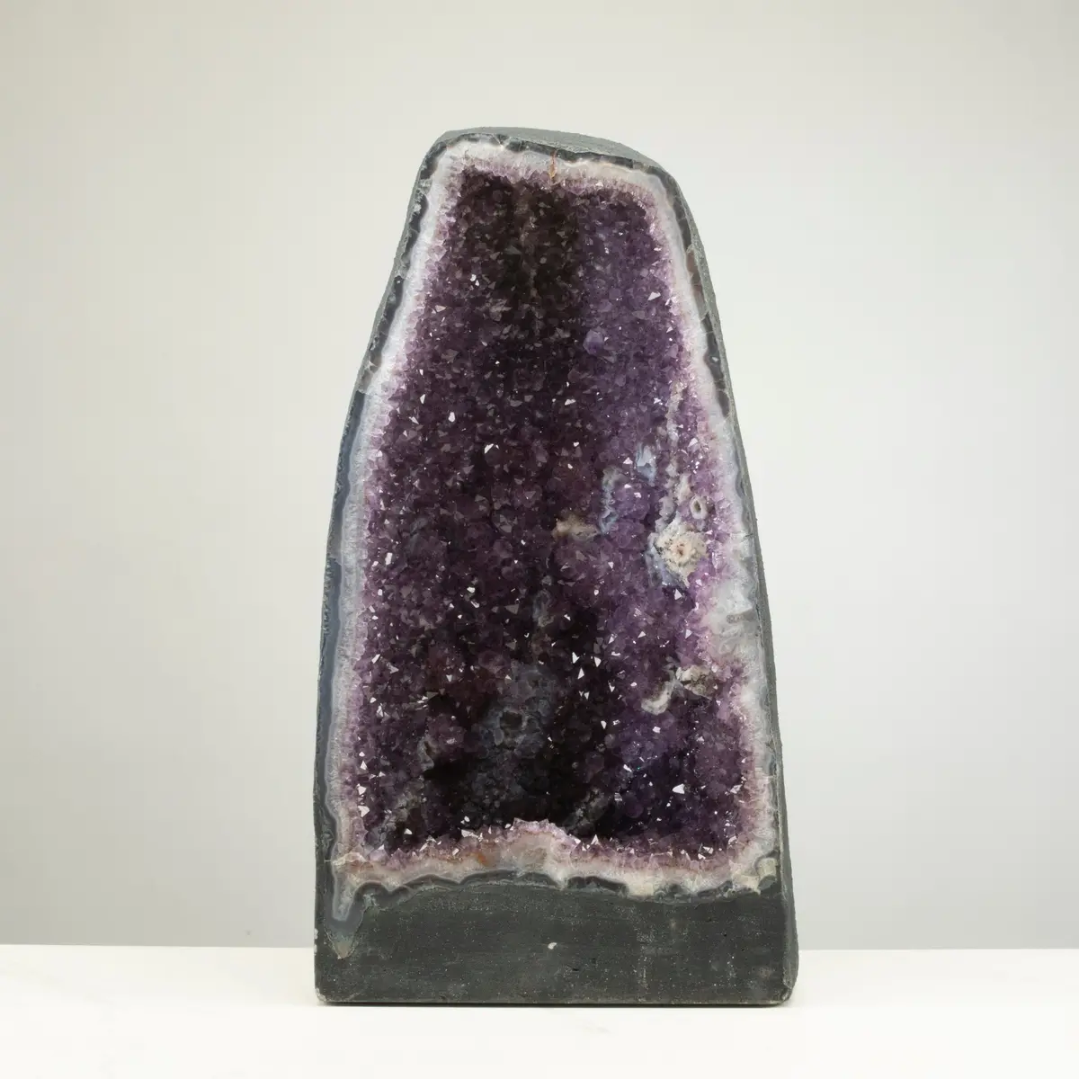 Amethyst Geode Cathedral From Brazil - 28" / 104 Lbs 1
